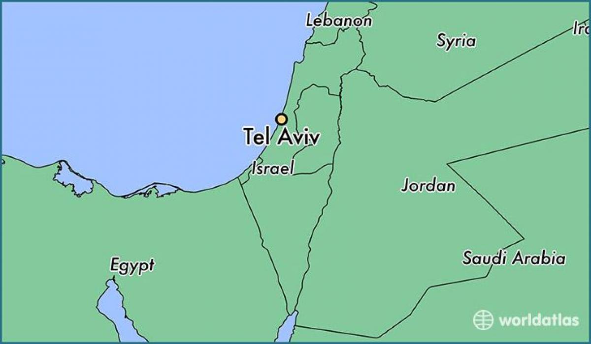 Tel Aviv på kartan
